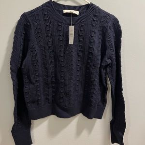Navy sweater